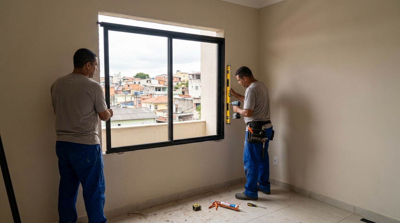 Fechamento de Ambientes no IAPI, Osasco‑SP