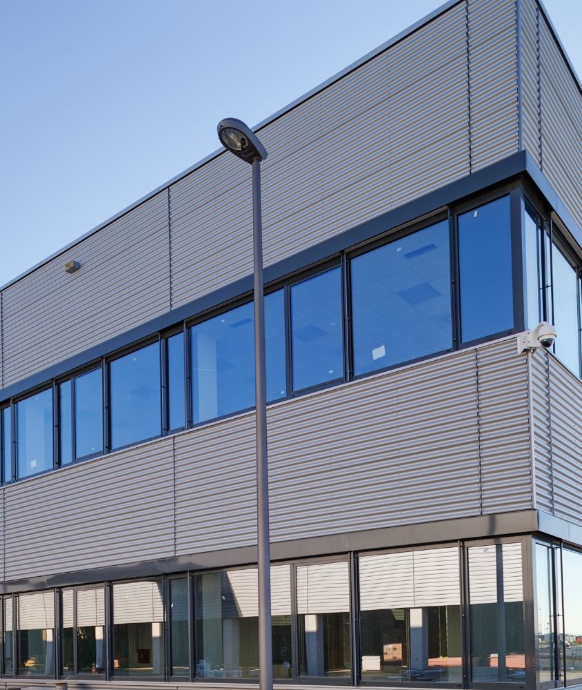 fachada de vidro em Osasco